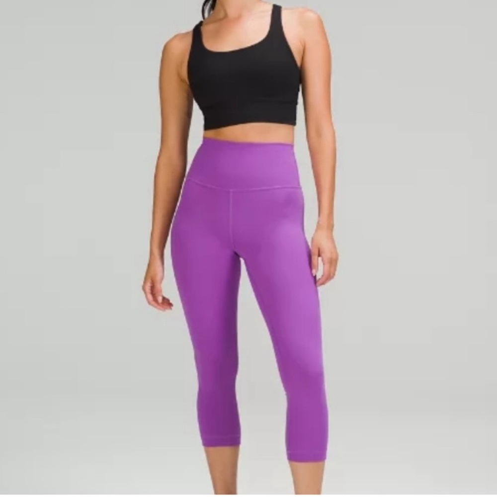 NWT Lululemon Wunder Train High-Rise Crop 23” Size 10